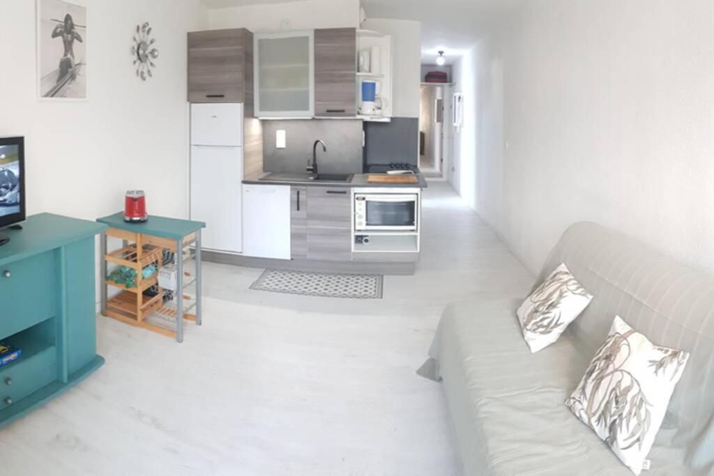 T2 Qaurtier Couchant, Vue Parc, Au Calme, A 5 Min De La Plage La Grande Motte Exterior foto