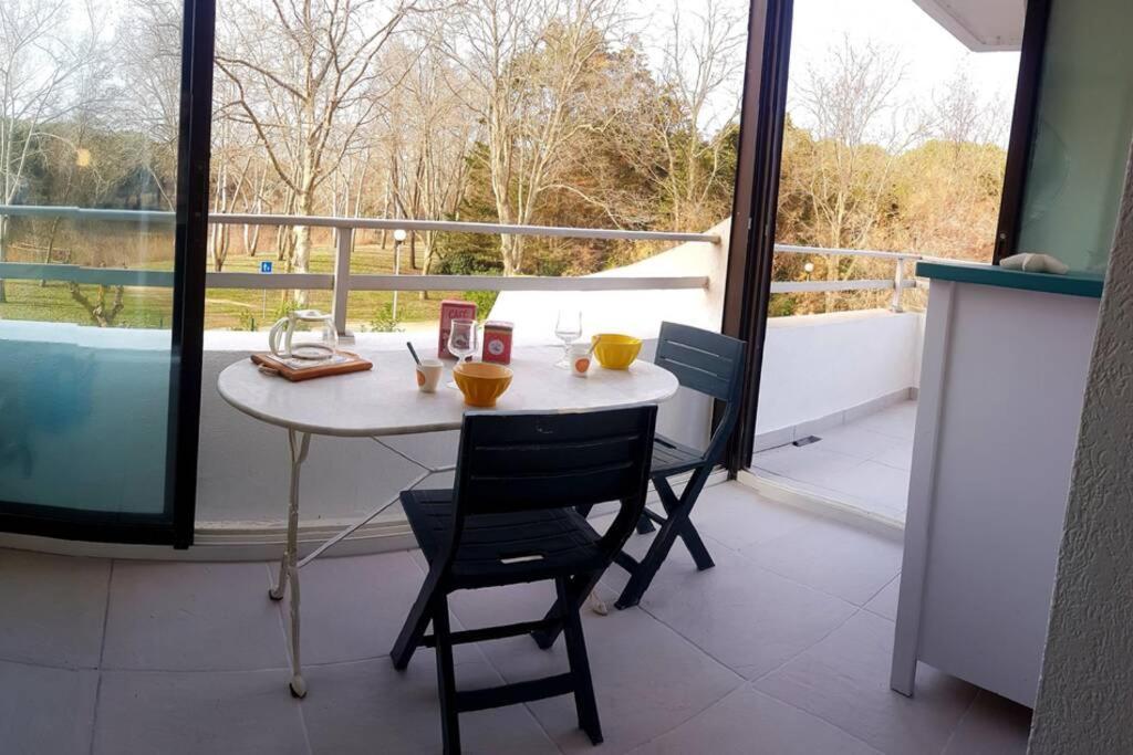 T2 Qaurtier Couchant, Vue Parc, Au Calme, A 5 Min De La Plage La Grande Motte Exterior foto